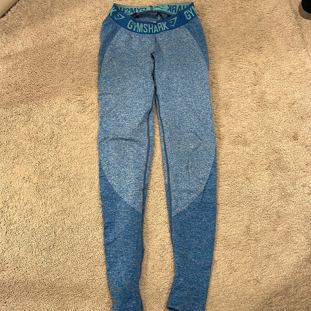 Gymshark light blue leggings